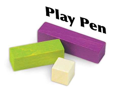 An image of three coloured blocks with the words 'Plan Pen' above them.